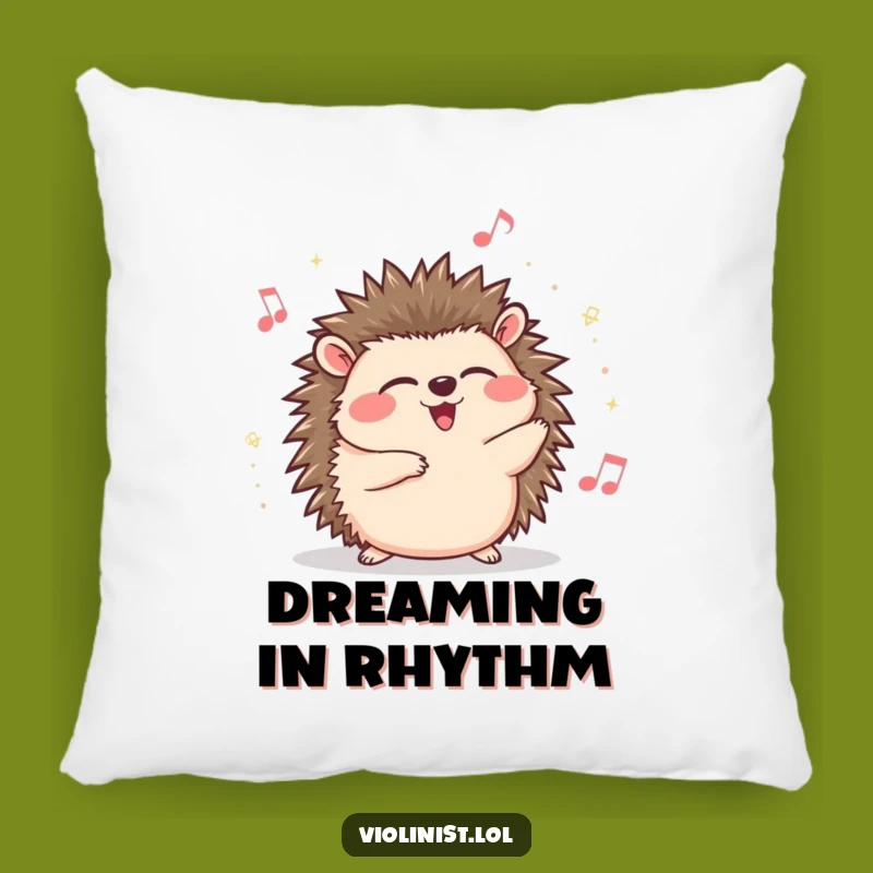 Funny Hedgehog Music Pillow: Snuggle Up with Giggles