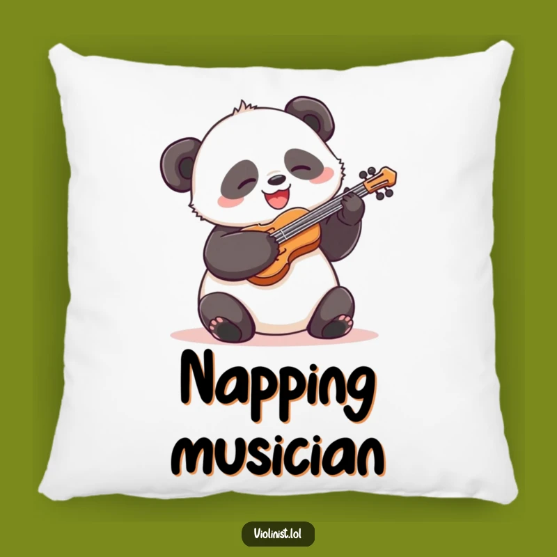 Funny Panda Music Pillow: Snuggle Up with a Grin