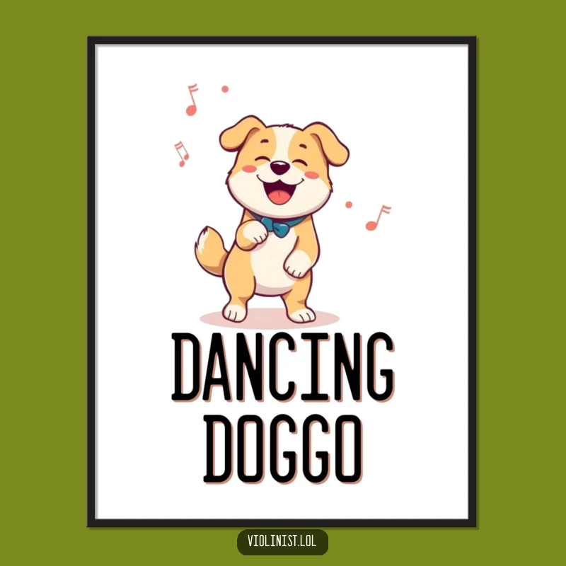 Funny Dog Dancing Digital Art - Instant Groove!
