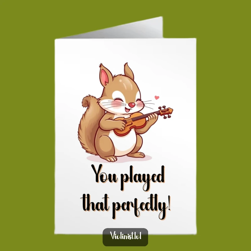 Free Printable Squirrel Congratulations Card: Funny Downloadable Gift for Talented Stars