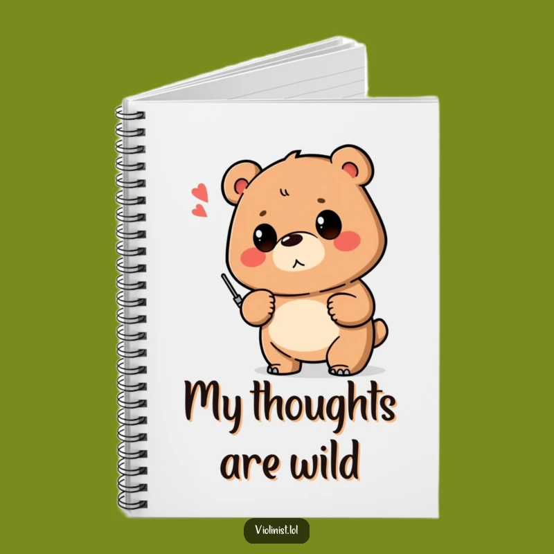 Funny Bear Notebook: Shaky Notes & Ideas - Humorous Journal Gift